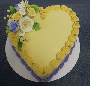 Heart shaped cake designs